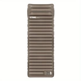 Camping Sleeping Pad; Inflatable Sleeping Mat With Pillows