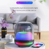 Bluetooth Speaker, Small Mini Wireless Portable Speakers with Colorful Light, HiFi Sound, Long Playtime,Gift for Women Girls Kids Daughter Sister